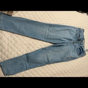 Womens Levi’s 30 straight leg skinny jeans denim high waist
